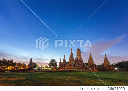 Wat Chaiwattanaram at ancient city Wat Chaiwattanaram at ancient city 28075053
