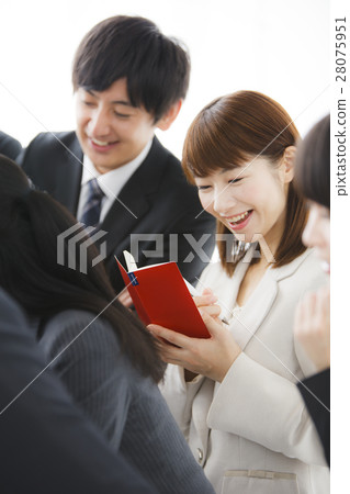 Multi-person business image Multi-person business image 28075951