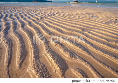 Low tide at beach, Philippines 28076200