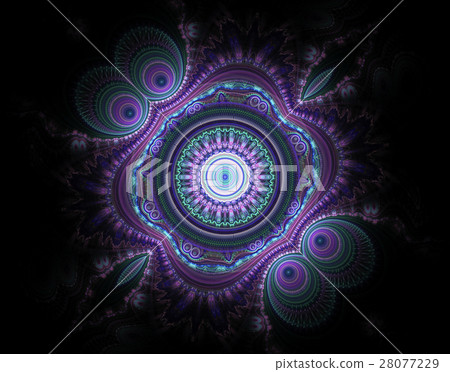 Abstract fractal image Abstract fractal image 28077229