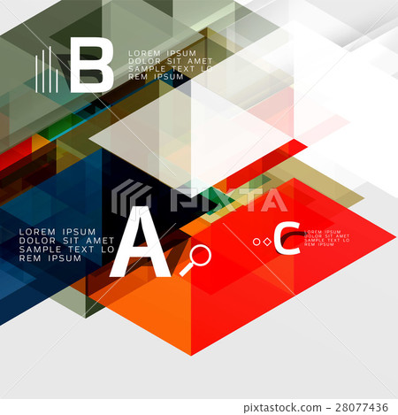 Vector geometric abstract background Vector geometric abstract background 28077436