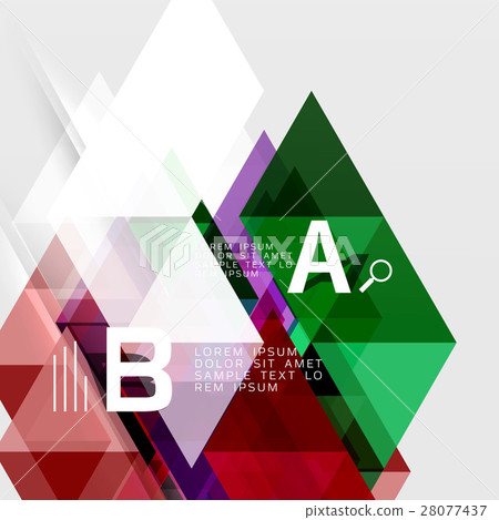 Vector geometric abstract background Vector geometric abstract background 28077437