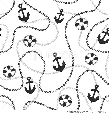 Seamless marine background 28078417