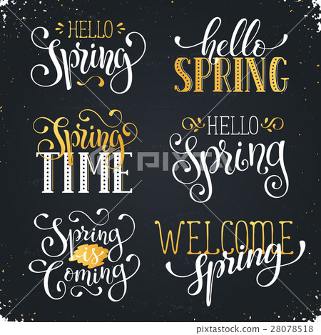Spring time wording Spring time wording 28078518
