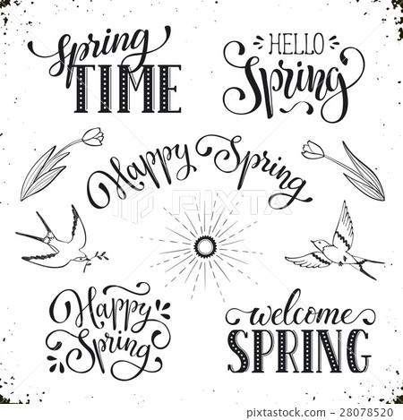 Spring time wording Spring time wording 28078520