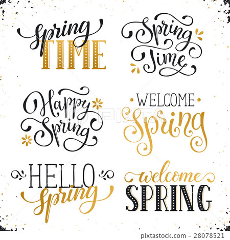 Spring time wording 28078521
