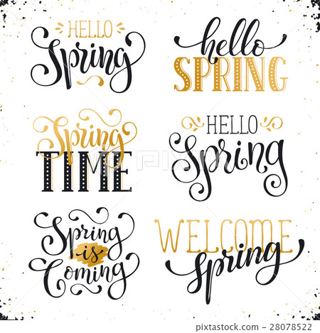Spring time wording 28078522