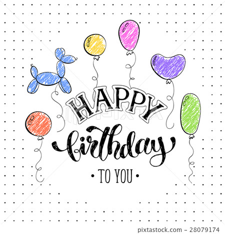 Happy birthday card 28079174