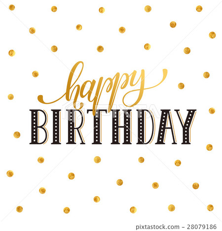 Happy birthday card Happy birthday card 28079186