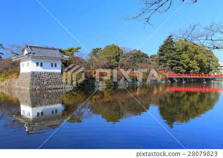 小田原城堡的丸之內和大阪橋 小田原城堡的丸之內和大阪橋 28079823