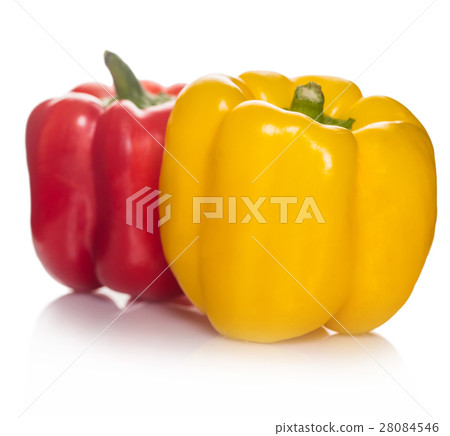 yellow and red pepper yellow and red pepper 28084546
