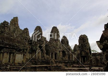 Ancient ruins, Angkor (Kingdom), Tom (big) @ Cambodia Ancient ruins, Angkor (Kingdom), Tom (big) @ Cambodia 28085090