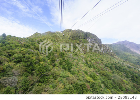 Unzen Ropeway Myomi Station - splendid autumn leaves between Neda Pass station amazing Autumn leaves Large panorama Unzen Ropeway Myomi Station - splendid autumn leaves between Neda Pass station amazing Autumn leaves Large panorama 28085148