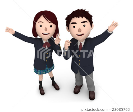 Middle school, high school student male and female 4 Middle school, high school student male and female 4 28085763