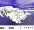 半島覆蓋著雪 28086388