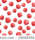 Red playing dices seamless pattern 28088948