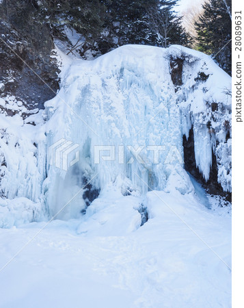 在冰咖啡館Yoshigoro的瀑布 28089631