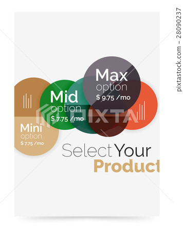 Business flyer circle abstract background Business flyer circle abstract background 28090237