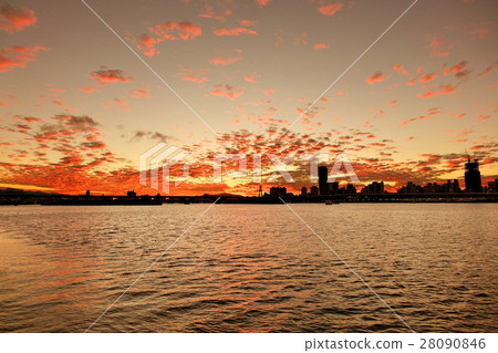 Fire sky in the dadaocheng 28090846