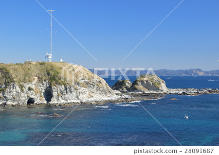 冬天陽光明媚的Nirasaki和Boso半島 28091687