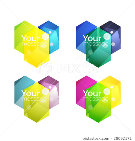 Vector shiny blank web option boxes Vector shiny blank web option boxes 28092171