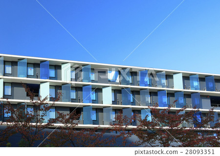 Morning of the Keihin industrial area 28093351