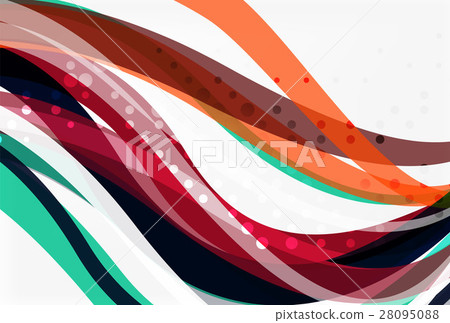 Flowing abstract background Flowing abstract background 28095088