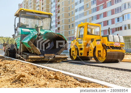 Asphalt-placing machine 28098954