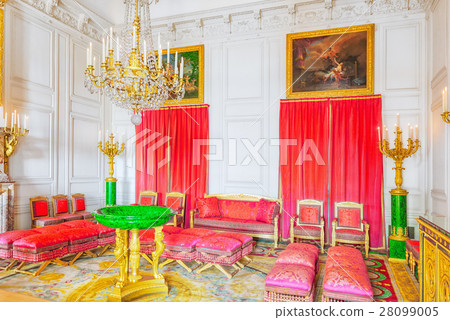 Malachite salon (apartaments) in the Grand Trianon 28099005