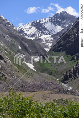 Zanskar landscape view with Himalaya mountains  28099802