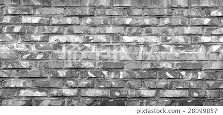 Gray Brick Wall Background 28099857