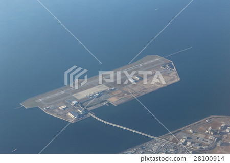 Kobe Airport seen from the sky 28100914