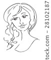 Beautiful young woman 28102187