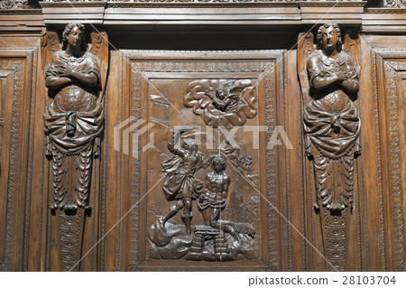 Sacristy Church of San Giorgio Maggiorein Venice. 28103704