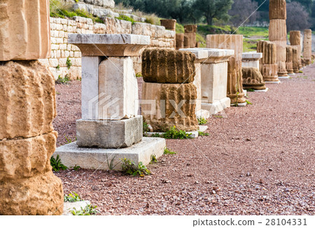 ruins of ancient city of Messena, Peloponnese ruins of ancient city of Messena, Peloponnese 28104331