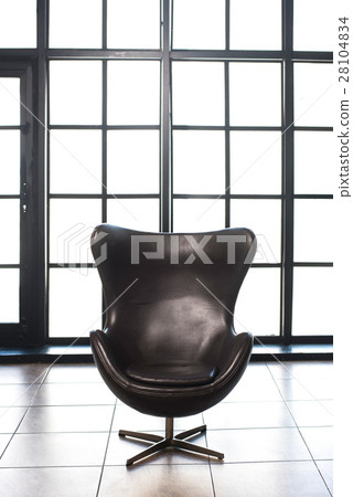 Modern futuristic disigned leather armchair Modern futuristic disigned leather armchair 28104834