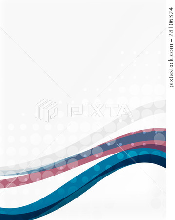 Vector dotted curve waves Vector dotted curve waves 28106324