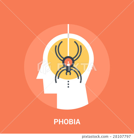 phobia icon concept 28107797