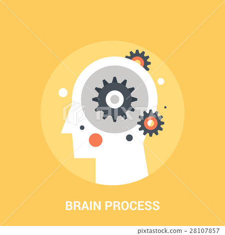 brain process icon concept 28107857