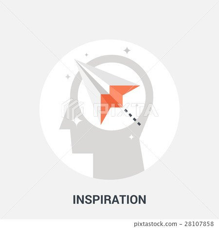 inspiration icon concept 28107858
