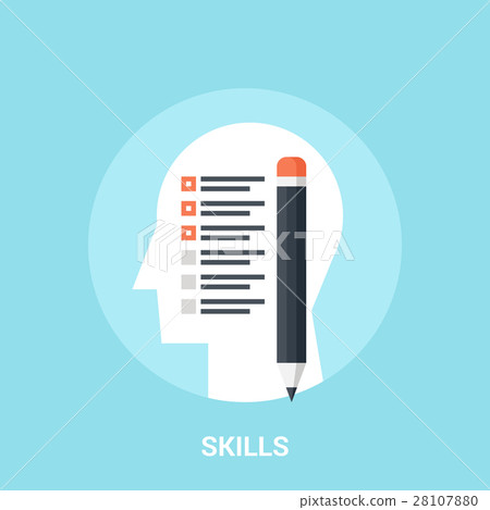 skills icon concept 28107880