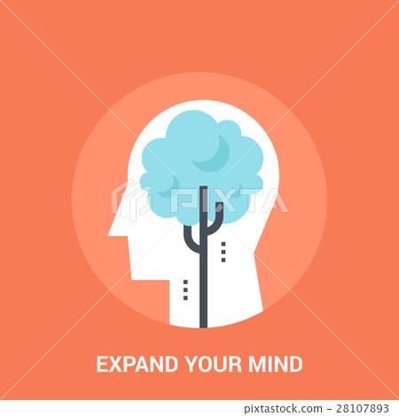 expend your mind icon concept 28107893