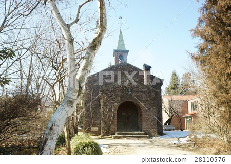 安曇野山博物館藝術壁爐煙霧 28110576