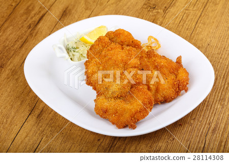 Czech cuisine - schnitzel Czech cuisine - schnitzel 28114308