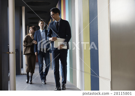 Tower apartment looking couple 28115801