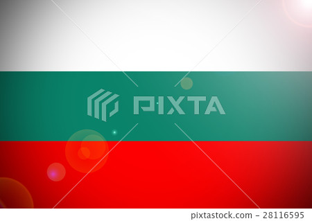 Bulgaria flag ,Bulgaria national flag 3D illustrat 28116595