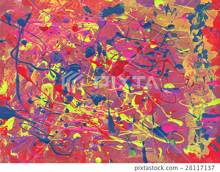 Childs abstract art painting Childs abstract art painting 28117137