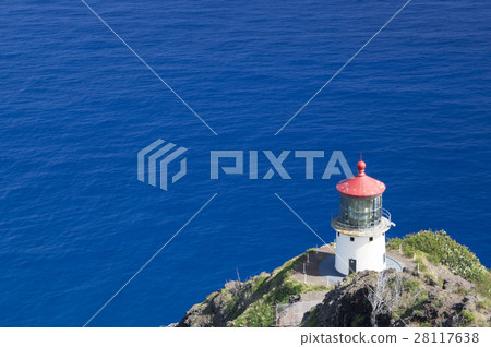 Hawaii (lighthouse of cape Makapuu) 28117638