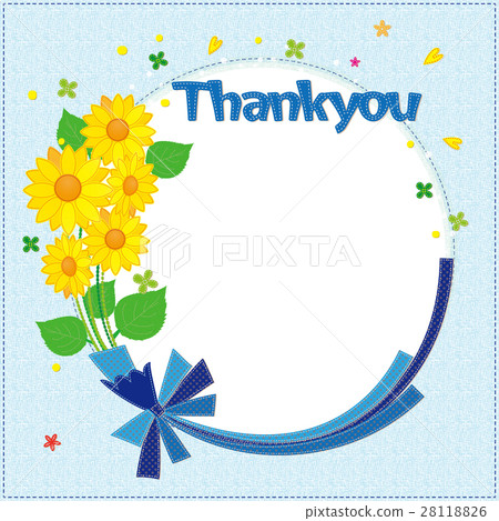 向日葵框架Thankyou 28118826