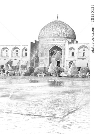 in iran old square mosque in iran old square mosque 28120135